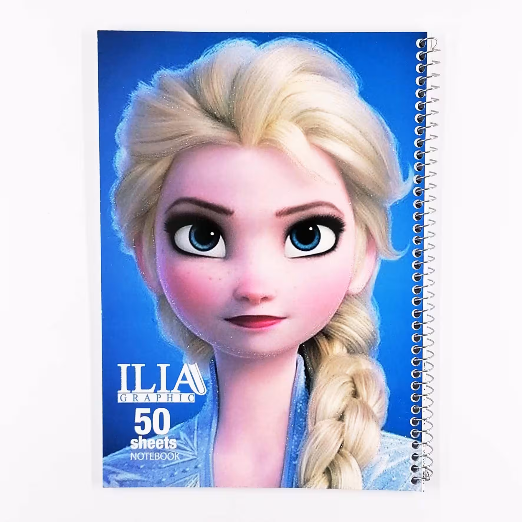 دفتر نقاشی سیمی  50 برگ ایلیا طرح فروزن