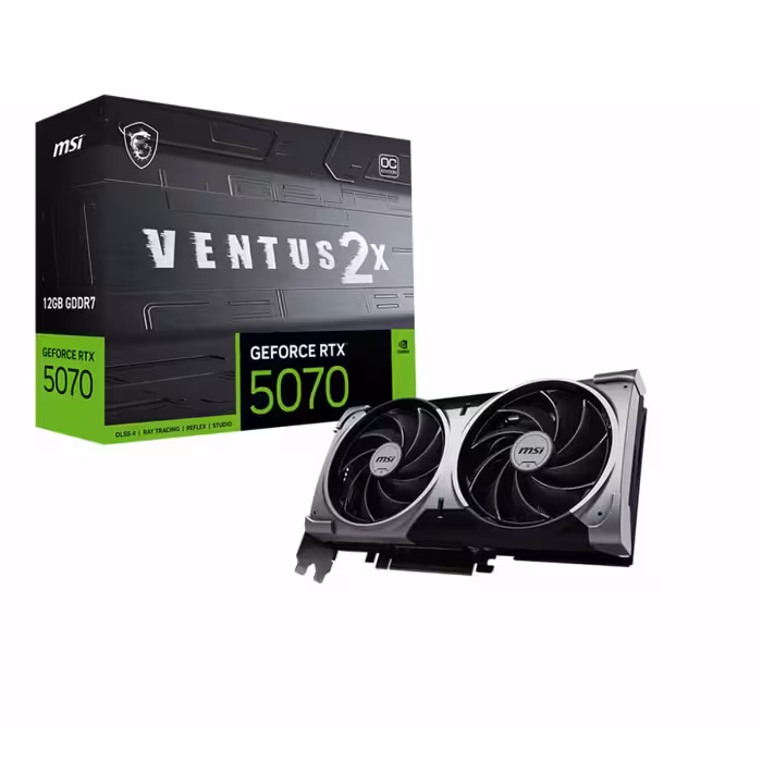 کارت گرافیک MSI RTX 5070 12G Ventus 2X OC