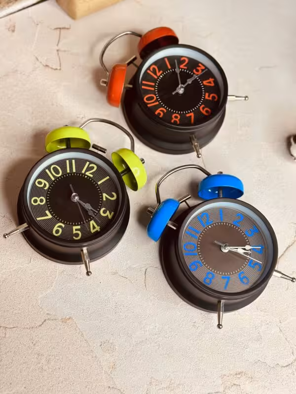 ساعت شماته دار داخل رنگی کد 9264