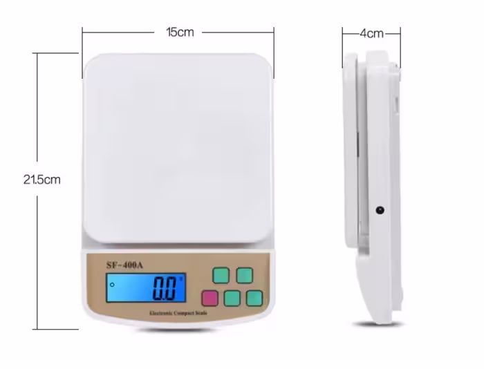 ترازوی آشپزخانه 10 کیلوگرمی مدل SF400A