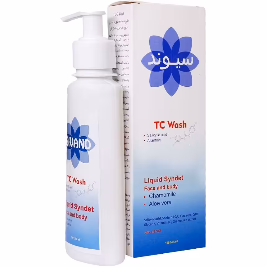 شوینده صورت و بدن ضد جوش سیوند 150 میلی لیتر