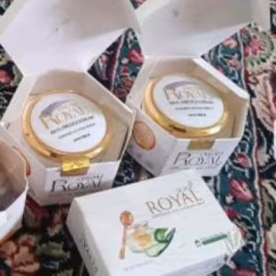 کرم ژل رویال با صابون ارسال ارزان