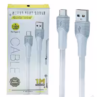 کابل تایپ سی   QUICK  120W    مدل   T-004    ( فاقد گارانتی )