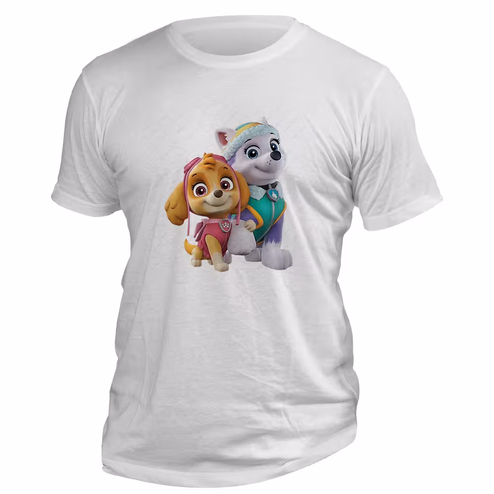 تیشرت طرح فانتزی با عکس عروسکی کد 99