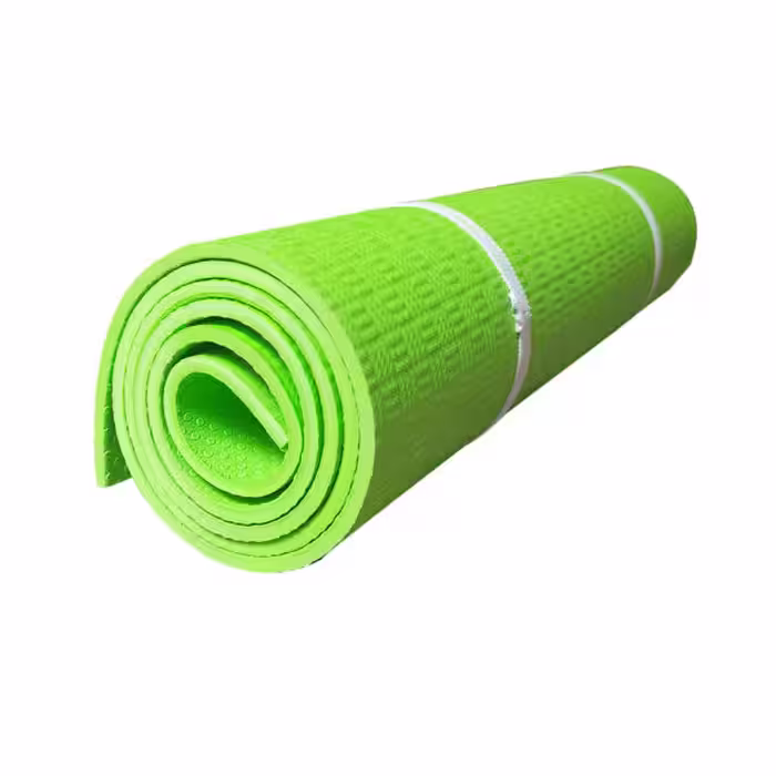 مت یوگا مدل آج حصیری تک رنگ  ضخامت 155×60 میلی متر
