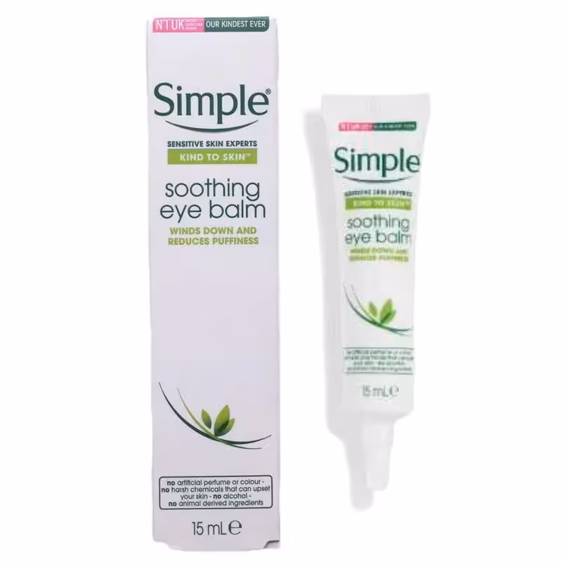 کرم دور چشم تسکین دهنده سیمپل Simple Kind to Skin Soothing Eye Balm