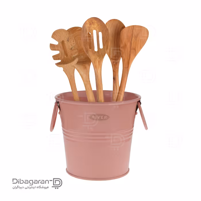 ست کفگیر و ملاقه سطلی ریور کد 8478