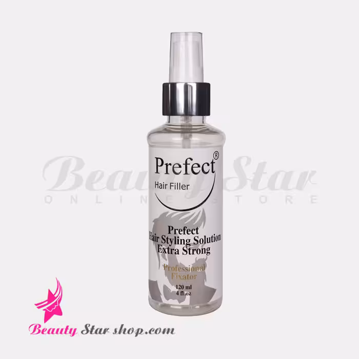 اسپری فیکساتور و نگهدارنده حالت مو پرفکت مدل EXTRA STRONG حجم 120 میلی لیتر