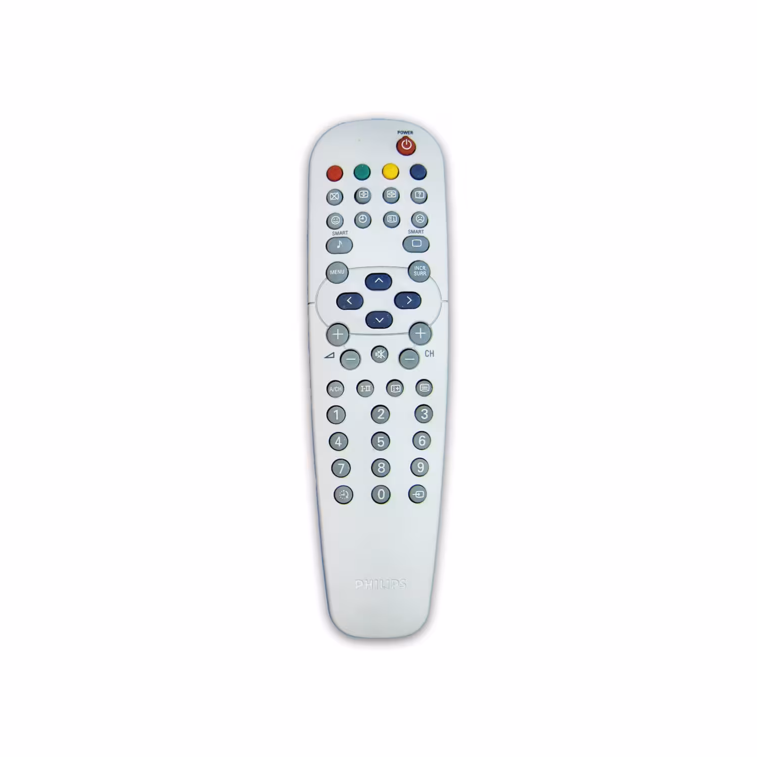 کنترل تلویزیون فیلیپس PHILIPS (اصل-نقره ای)