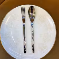 سرویس قاشق چنگال 110 پارچه 24 نفره بارونیا مدل 377s   هارد باکس