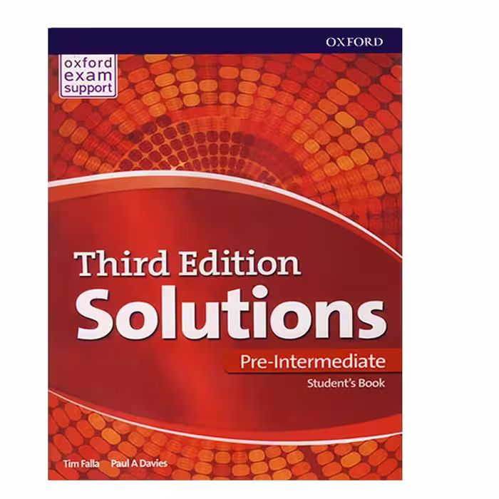 Solutions Pre Intermediate Third Edition