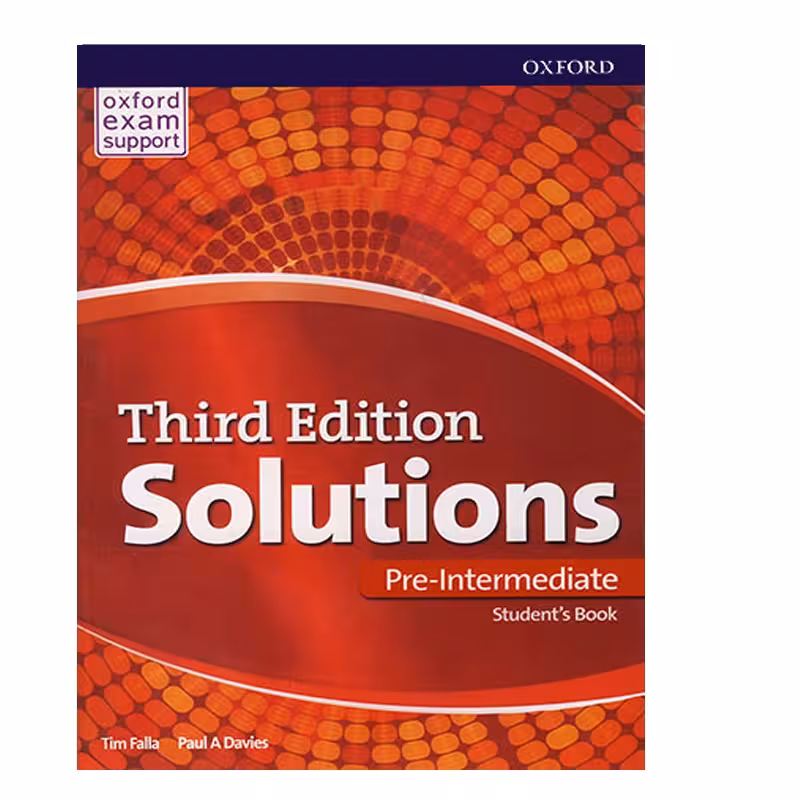 Solutions Pre Intermediate Third Edition