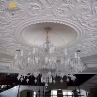لوستر شاخه ای باکارات شفاف با کریستال منشوری