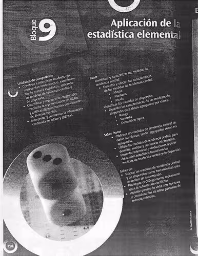 خرید و دانلود نسخه کامل کتاب Matemáticas II. Cap 9 Estadística