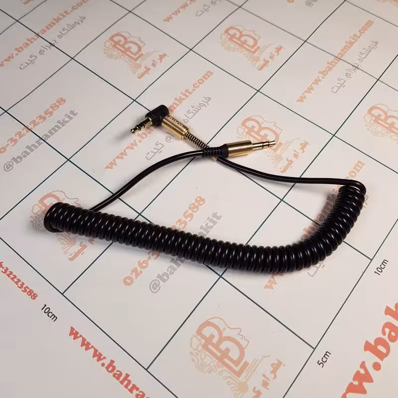 رابط دو سر هدفون فنری آبی