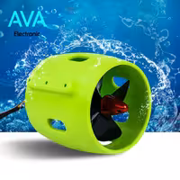 موتور براشلس با ملخ 4 پره 12 تا 24 ولت مناسب برای ساخت قایق