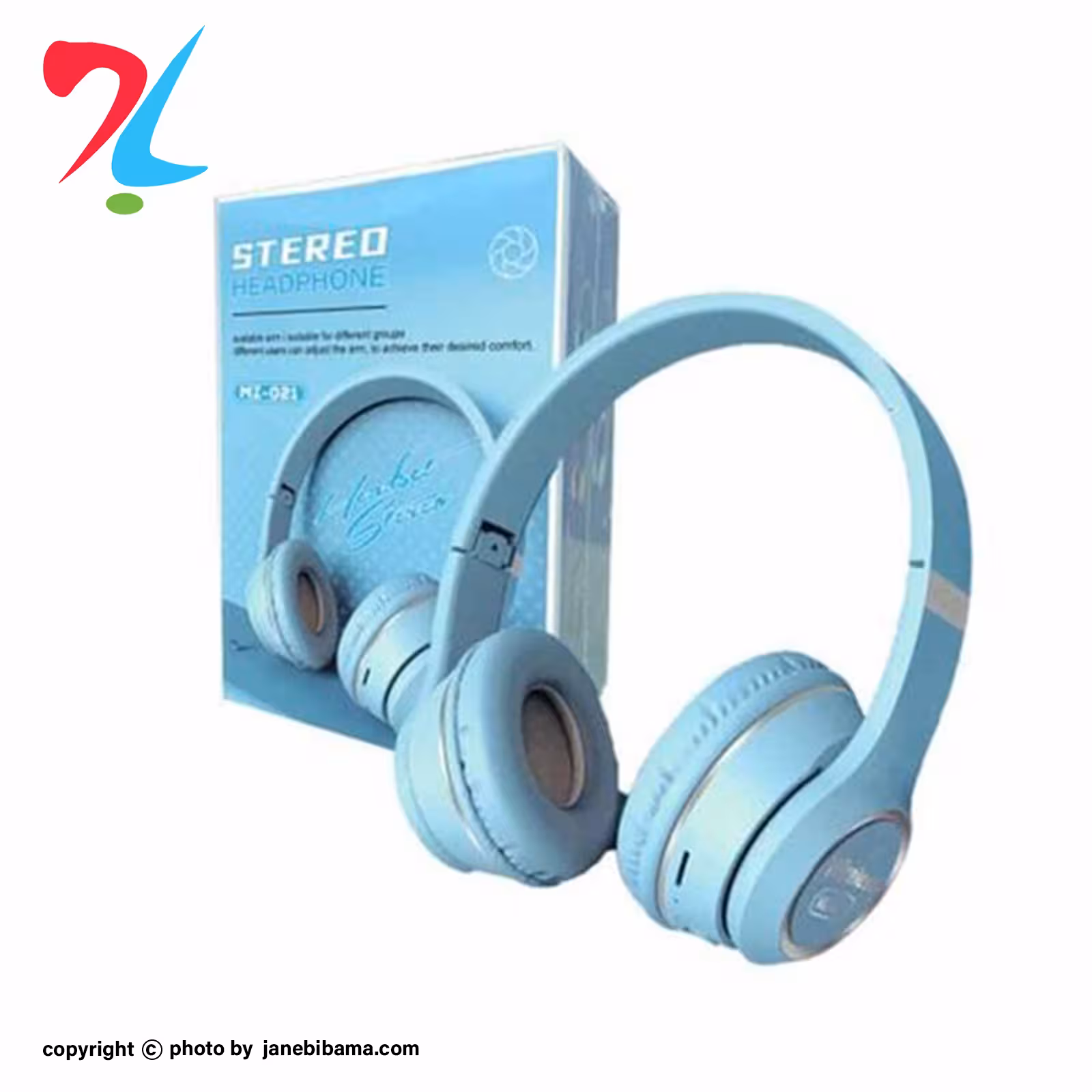 هدفون بلوتوثی mz 021 - آبی