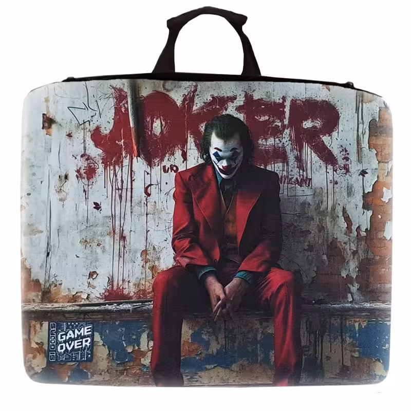 کیف حمل کنسول ps4 طرح جوکر غمگین joker