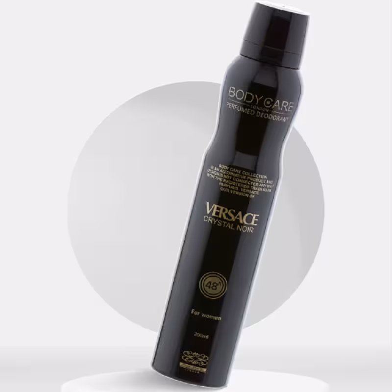 اسپری عطر زنانه ورساچه کریستال نویر بادی کر