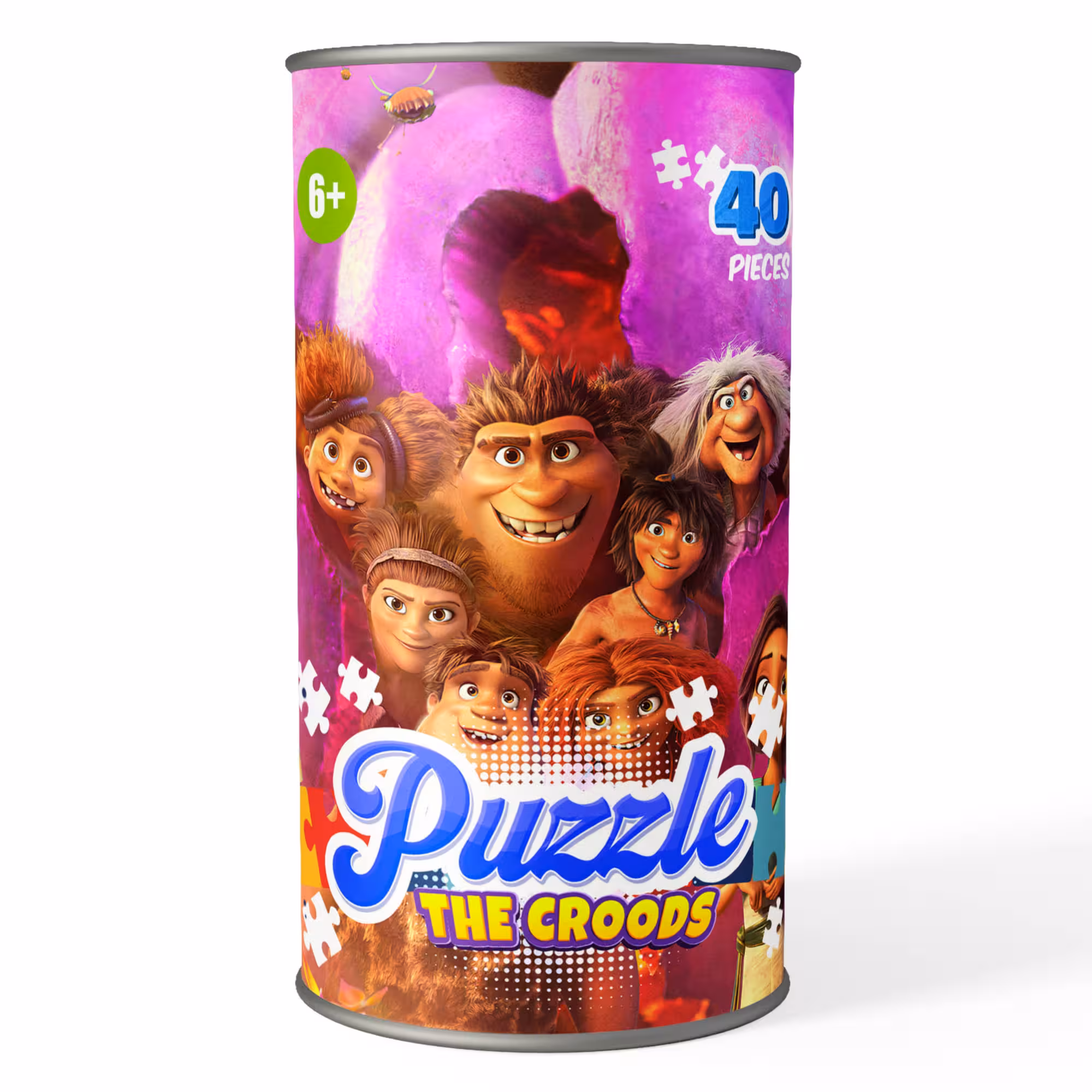 پازل 40 تکه کارتون غارنشینان