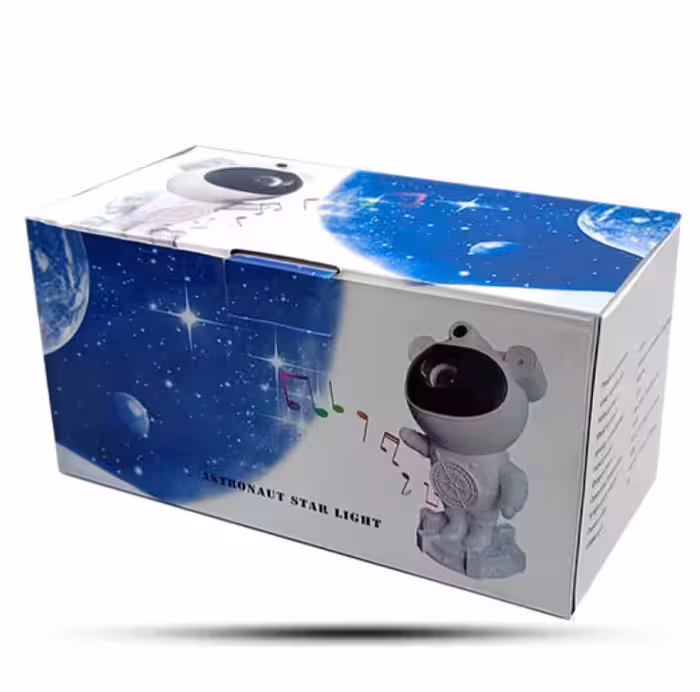 چراغ کهکشانی موزیکال طرح ربات فضانورد ایستاده ASTRONAUT STAR LIGHT  Musical galaxy light