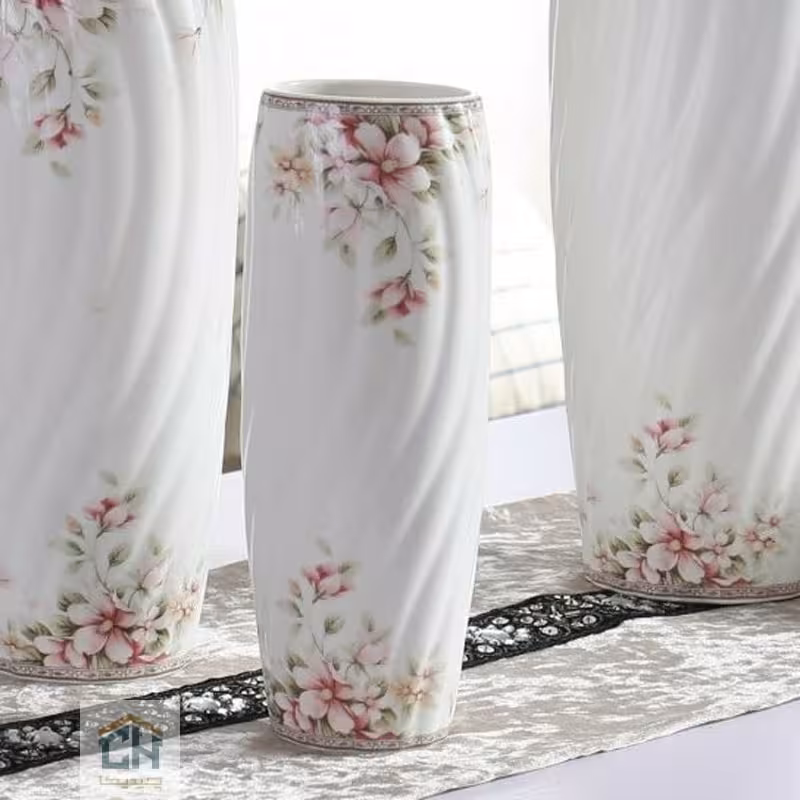 گلدان چینی کوچک گلدکیش طرح Sweety مدل GK701109