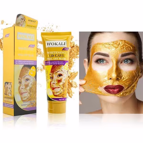 ماسک صورت طلا و خاویار وکالی