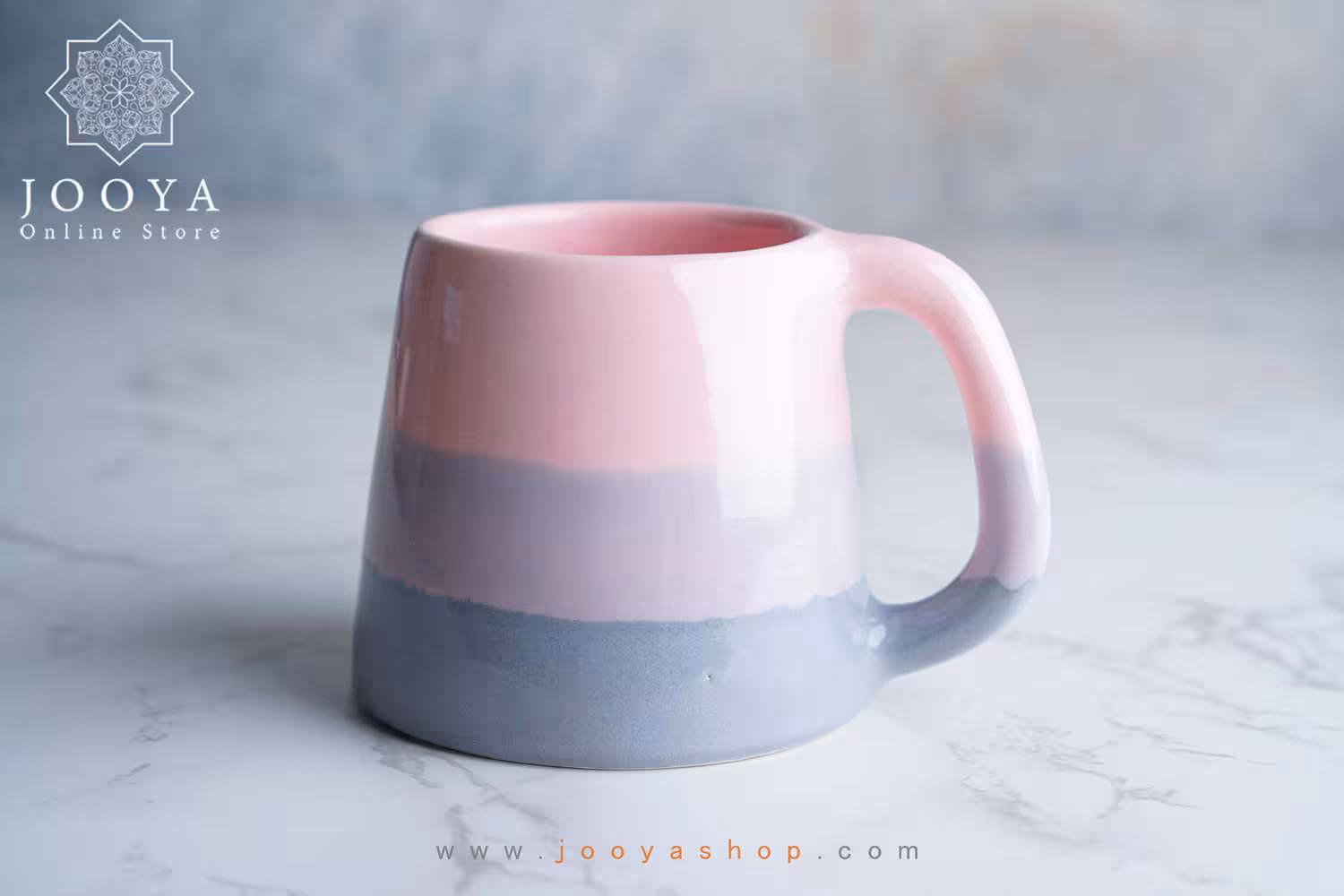 ماگ دسته دار سرامیکی مانلی