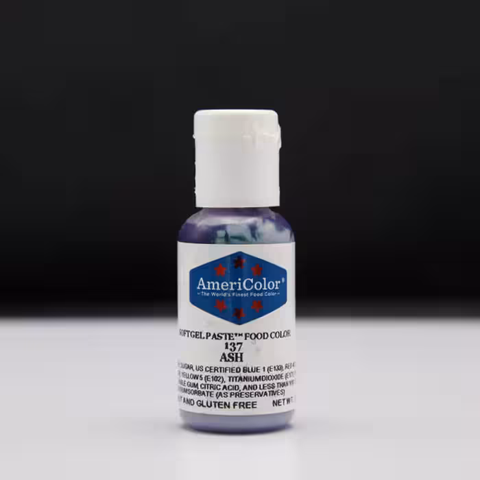 رنگ خوراکی ژله ای خاکستری امریکالر ( ASH )