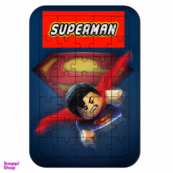 پازل 35 تکه طرح سوپرمن لگو مدل NI1954