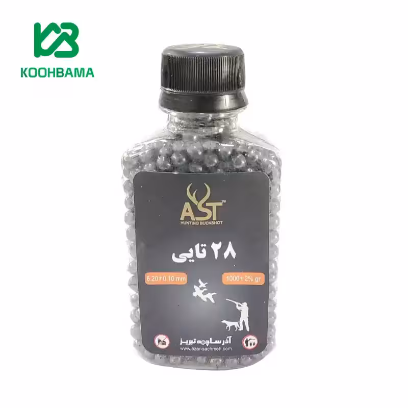 ساچمه شکاری AST سایز چهارپاره 28 تایی