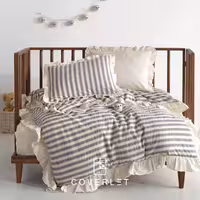 روتختی نوزادی بژ و طوسی آبی کاوری مدل Bluesky Bebe