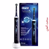 مسواک برقی اورال بی مدل GENIUS X (MIDNIGHT BLACK)