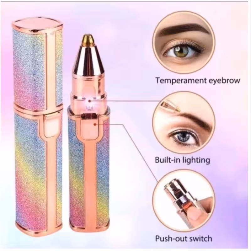 شیور ابرو و گوش و بینی قلمی دو کاره ( خرید عمده و تکی ماشین اصلاح گناوه مارکت )