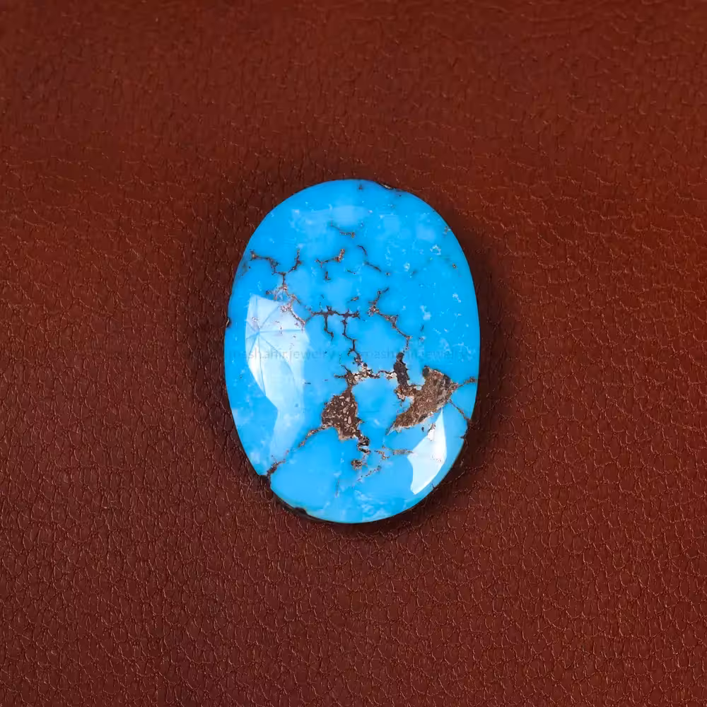 نگین فیروزه شجری کد 29509 - جواهری مشاهیر