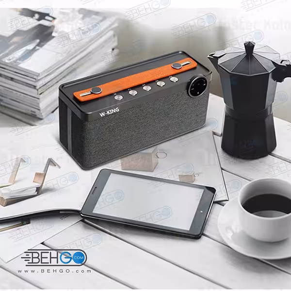 اسپیکر بلوتوث W-King X10 25W Wireless Speaker رم خور