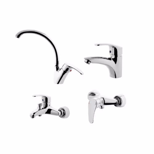 ست شیرآلات البرز روز مدل مروارید