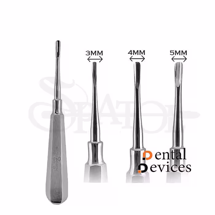 الواتور مستقیم مدل اسمیک دنتال دیوایس (3سایز)Dental Devices