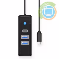 هاب 3 پورت Type-C اوریکو PWC2U-C3