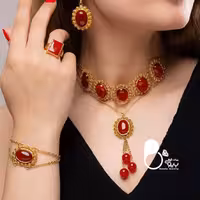 زیباترین ست کامل عقیق