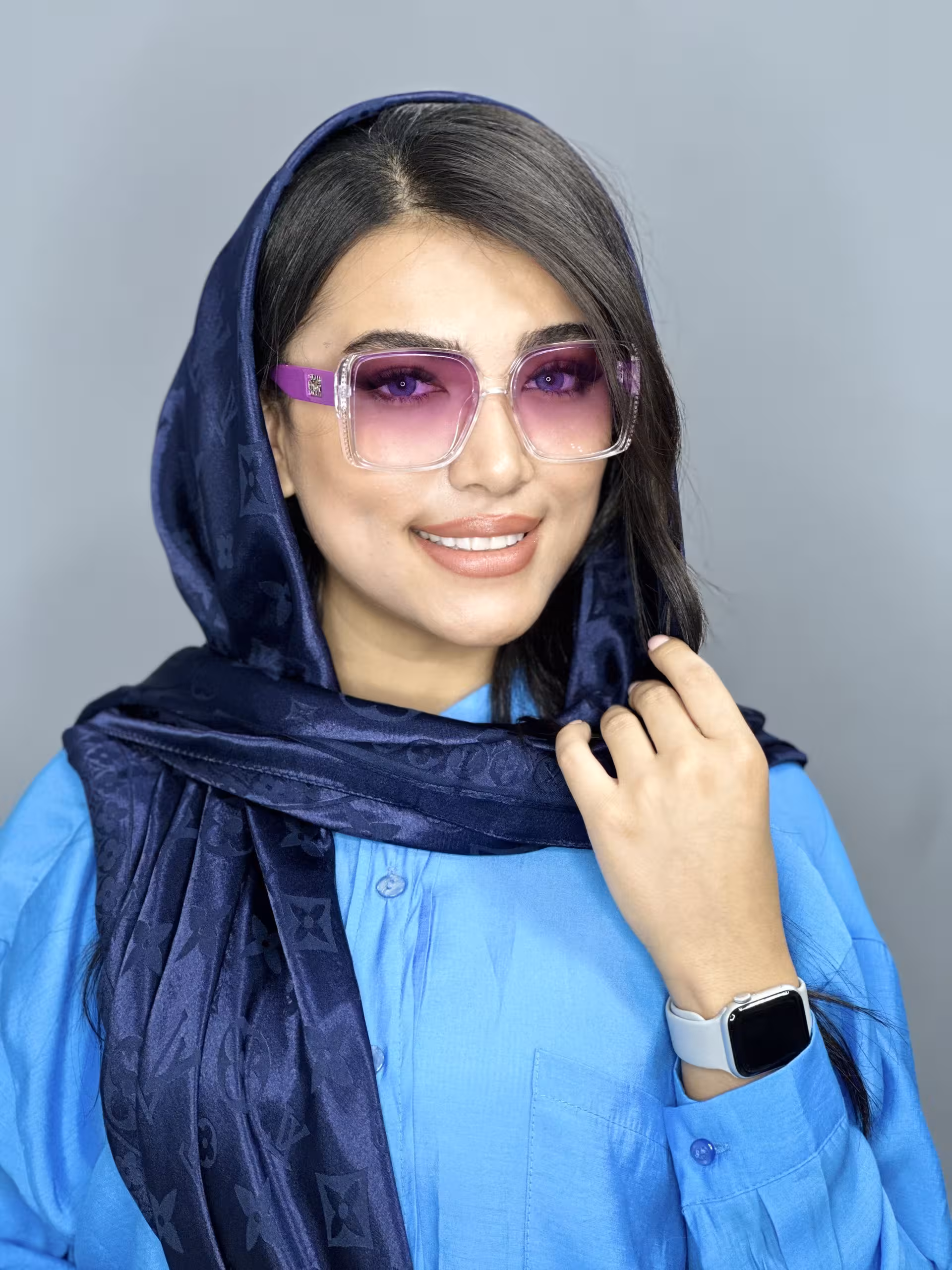 عینک آفتابی اورجینال Prada پرادا زنانه ترند ياسي يخي یووی 400