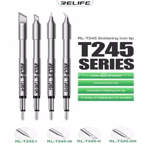 قیمت و خرید نوک هويه ريلايف سر کاتري RL-T245 Series solodering tip-SK