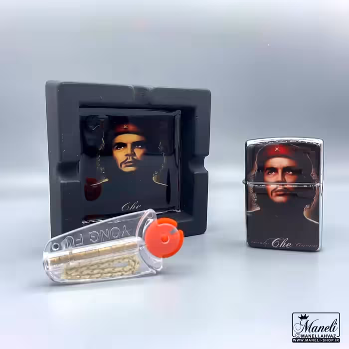 ست فندک و زیرسیگاری طرح زیپو 14020226