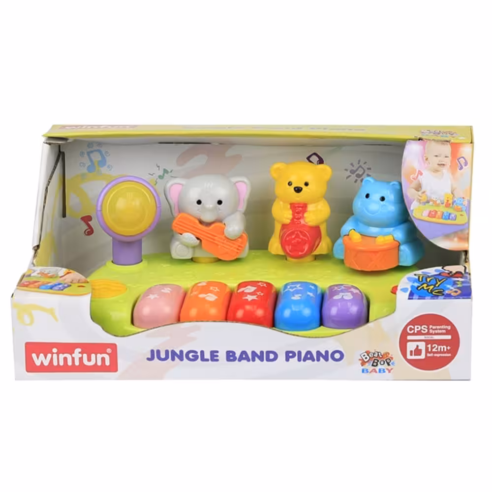 پیانو اسباب‌بازی طرح حیوانات winfun