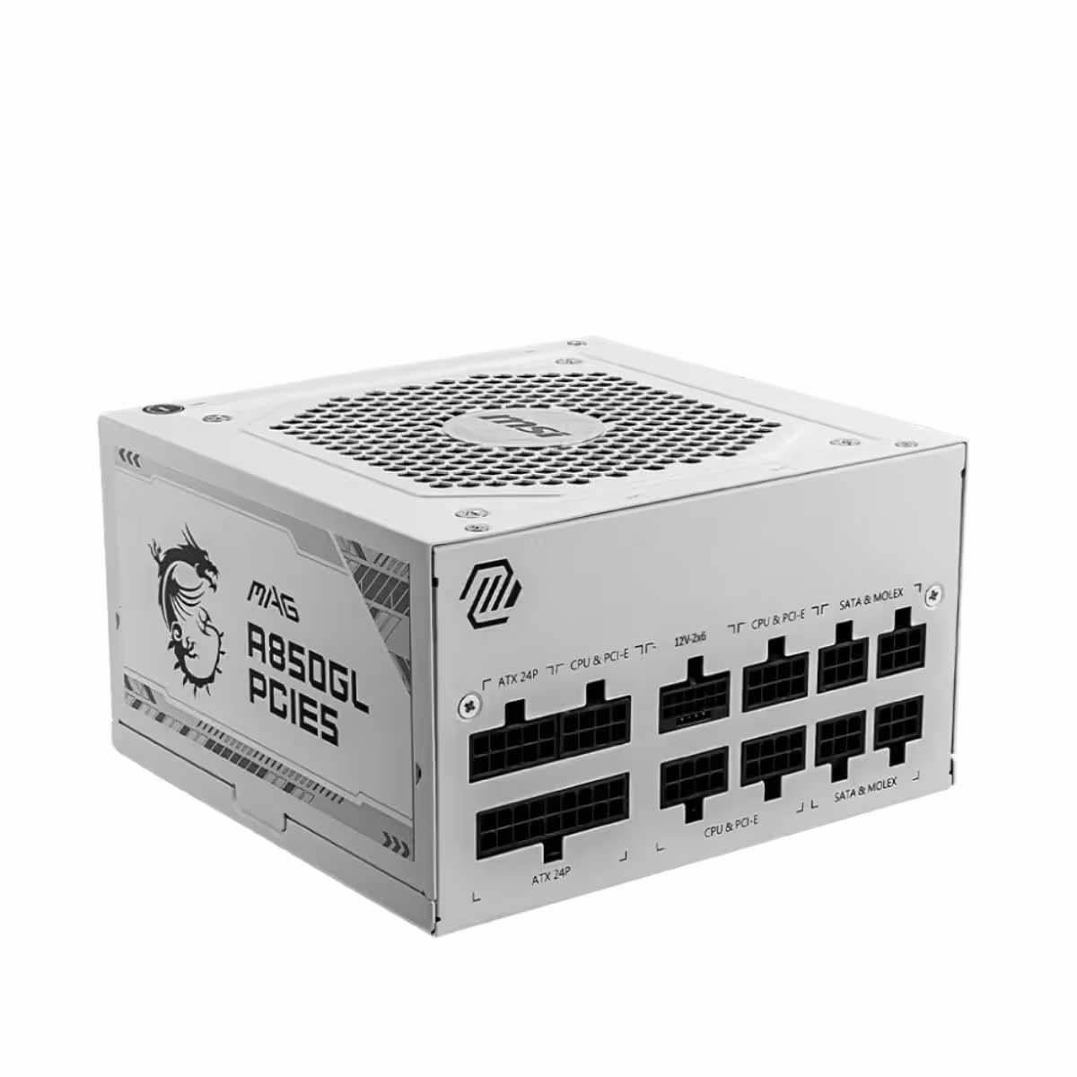 قیمت پاور ام اس ای 850 وات مدل MAG A850GL PCIE5 WHITE