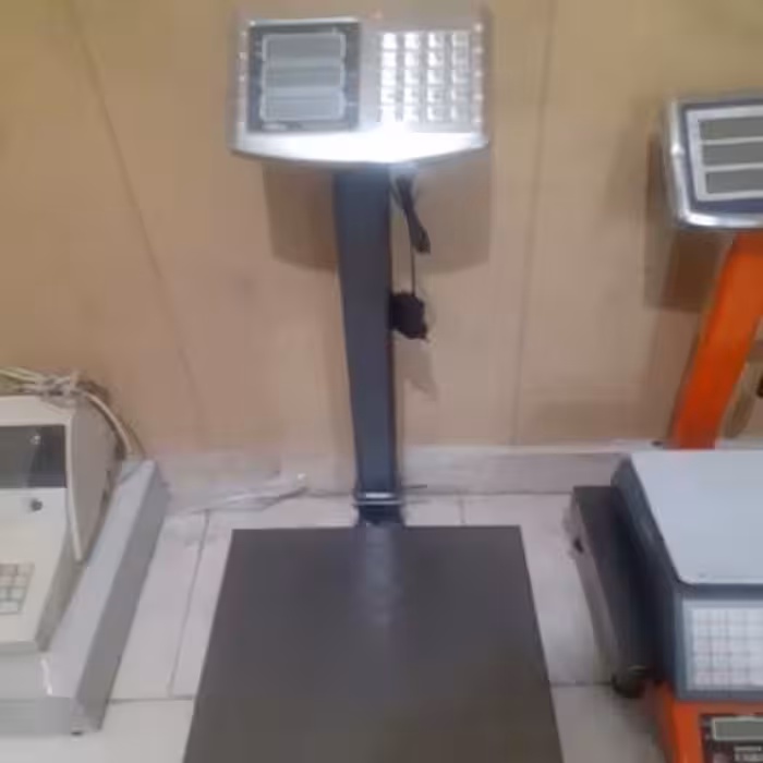 باسکول 300 کیلویی کیبرد استیل سبک چینی