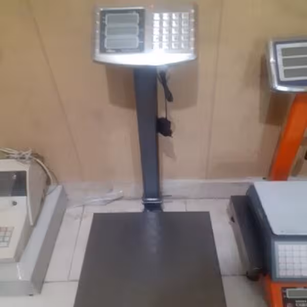 باسکول 300 کیلویی کیبرد استیل سبک چینی