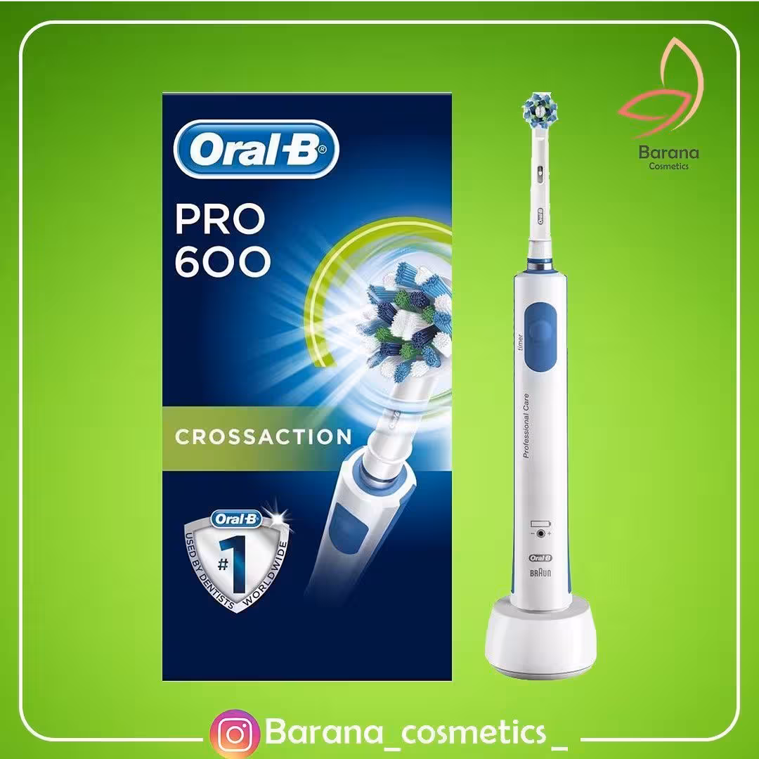 مسواک برقی Oral-B PRO 600 CrossAction با تایمر💫