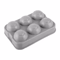 قالب یخ 6 خانه طرح ایموجی بسته 2 عددی کد 1252