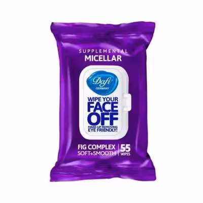 دستمال مرطوب دافی مدل MICELLAR بسته 55 عددی